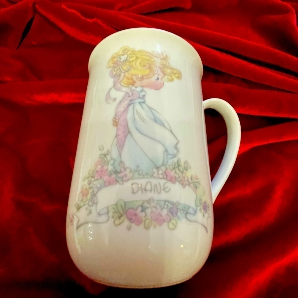 1989 Precious Moments “Diane” Mug